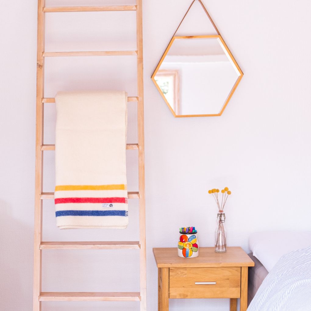 CAMP | Kinderdecke ohne Fransen | 130x100cm