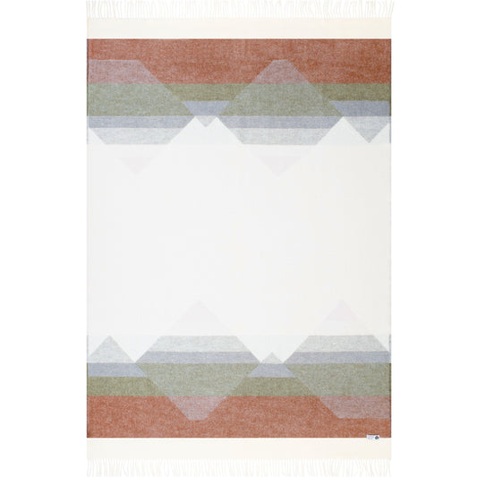 ROCKY | Wolldecke mit Bergmotiv | 130x200cm