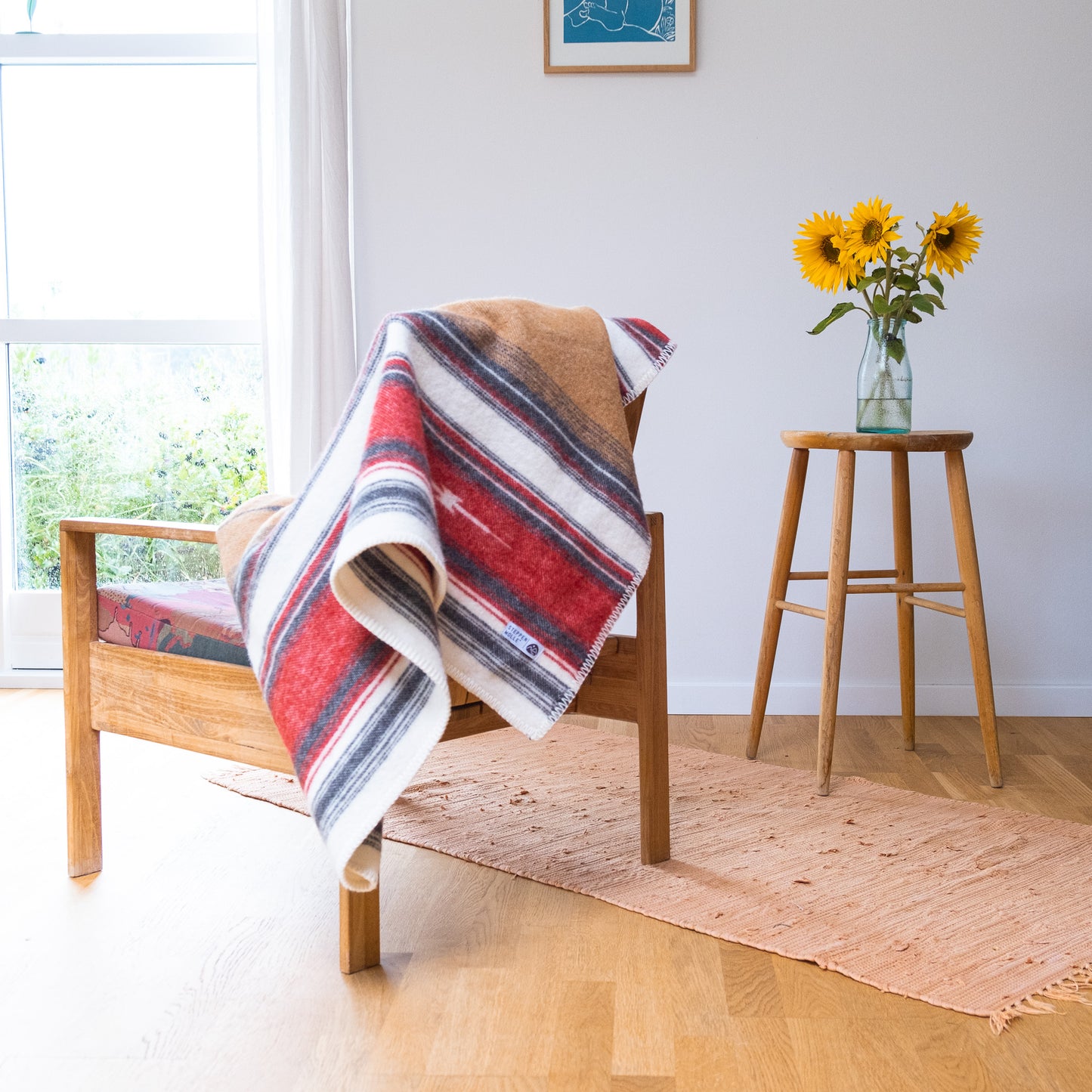 PATAGONIA | Kinderdecke ohne Fransen | 130x100cm