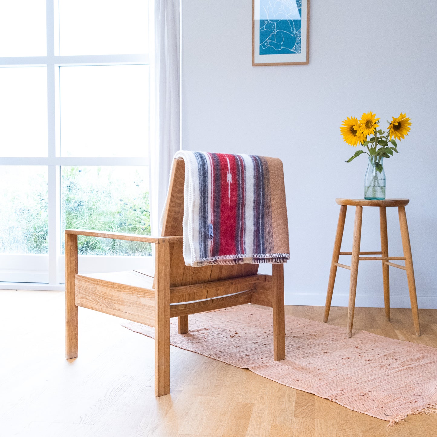 PATAGONIA | Kinderdecke ohne Fransen | 130x100cm